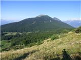 Planina Zapleč - Kal (greben Krnčice)