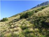 Planina Zapleč - Kal (greben Krnčice)