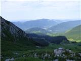 Planina Zapleč - Srednji vrh (at Krn)