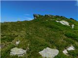 Oberfresen (Brendlwald) - Glitzfelsen (Golica / Koralpe)