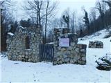 Loka pri Žusmu (Žamerk) - Sv. Valentin in sv. Jakob (Dobrina)