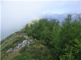 Planina Zapleč - Kal (greben Krnčice)