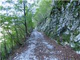 Kapelica sv. Ane - Planina Nizki vrh