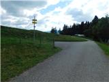 Reichenfels (most čez Labotnico / Lavant) - Peterer Hütte