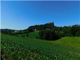 Riegersburg (parkirišče pred vzpenjačo) - Castle Riegersburg