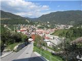 Idrija - Koča na Hleviški planini