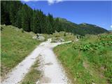 Mokrine / Nassfeld - Planina Javornik / Auernig Alm