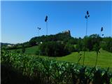 Riegersburg (parkirišče pred vzpenjačo) - Castle Riegersburg