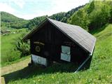 Dolina Gračnice (Blatnik) - Sveti Lovrenc (above Okroglice)