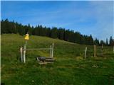 Oberfresen (Brendlwald) - Kleiner Frauenkogel (Golica / Koralpe)