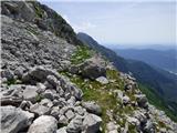 Planina Zapleč - Srednji vrh (pri Krnu)