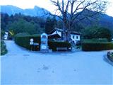 Drežnica - Italian military chapel on Planica