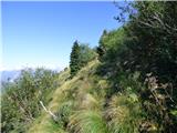 Planina Zapleč - Kal (greben Krnčice)