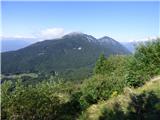 Planina Zapleč - Kal (greben Krnčice)