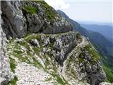 Planina Zapleč - Srednji vrh (pri Krnu)