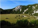 Lučka Bela (Za Loncem) - Kocbekov dom na Korošici