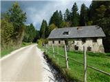 Reichenfels (most čez Labotnico / Lavant) - Peterer Hütte