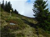 Reichenfels (most čez Labotnico / Lavant) - Peterer Kogel