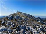 Planina Ravne - Veliki vrh (Veža)