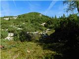 Lučka Bela (Za Loncem) - Kocbekov dom na Korošici