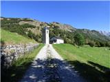Kapelica sv. Ane - Planina Nizki vrh