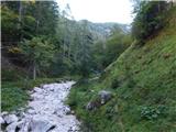 Lučka Bela (Za Loncem) - Kocbekov dom na Korošici