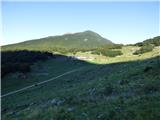 Planina Zapleč - Kal (greben Krnčice)