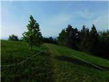 Breg - Sv. Jošt (pod vrhom Lisce)