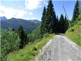 Mokrine / Nassfeld - Planina Javornik / Auernig Alm