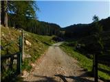 Raduha (Struge) - Koča na Loki pod Raduho