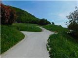Krakovo (vinska klet Mastnak) - Sv. Jošt (pod vrhom Lisce)