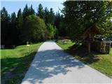 Alpl (Waldschulle Alpl) - Holta-Hütte (Rattner Alm)