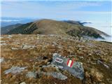 Parkirišče Hoyer (Neuhofgraben) - Lärchkogel (Glinska planina / Gleinalpe)