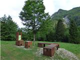 Tam na Meji - Lanževica / Punta Lausciovizza
