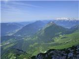 Planina Zapleč - Srednji vrh (at Krn)