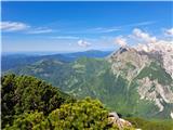 pogled kar sam zavije na e lepe planine