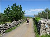 Camino Krk še malo do Porata