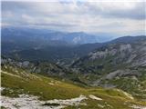 tratice na Bohinjski strani migljajo v rahlem vetrcu