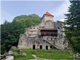 za zadnjim in najvišjem stolpom pridemo na Lambergovo pot