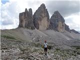 Tre Cime in naš mladi planinec