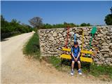 Camino Krk ob poti