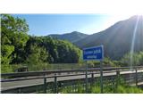 Šturmov graben - Sv. Duh na Ostrem vrhu začetek poti in Drava