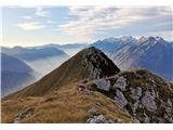 Vrh Ovčje Planje (1965 m) ... in pogled na drugo stran na VOP