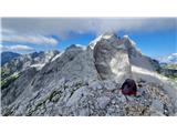 Šite Šite (ponekod navedena višina 2.305 m, ponekod 2.308 m) - pogled proti Jalovcu