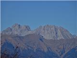 v daljavi pa M.Coglians, najvišja gora Karnijcev