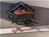 Vrv enojna Edelrid Parrot 9.8mm + torba Salewa Ropebag XL